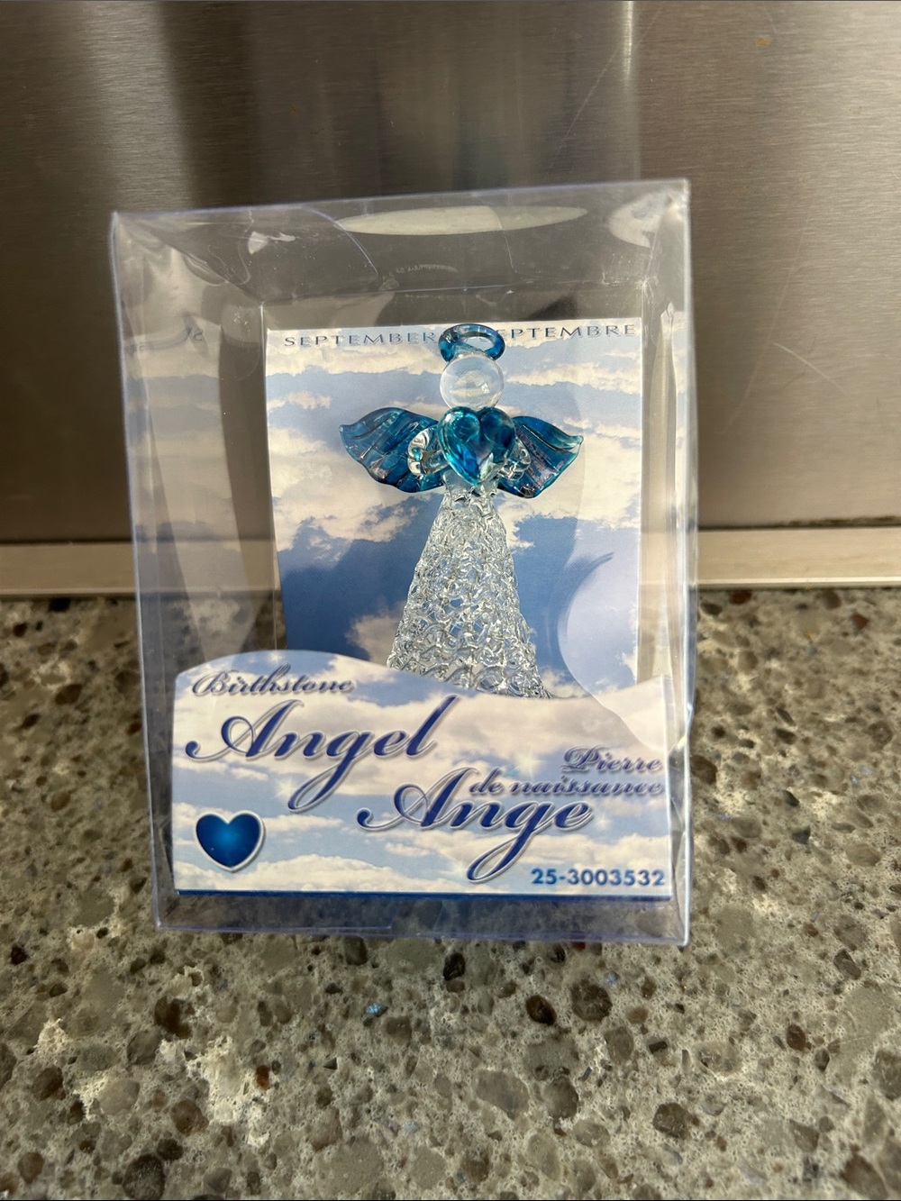 Birthstone Angel Figurine - Blue (September)